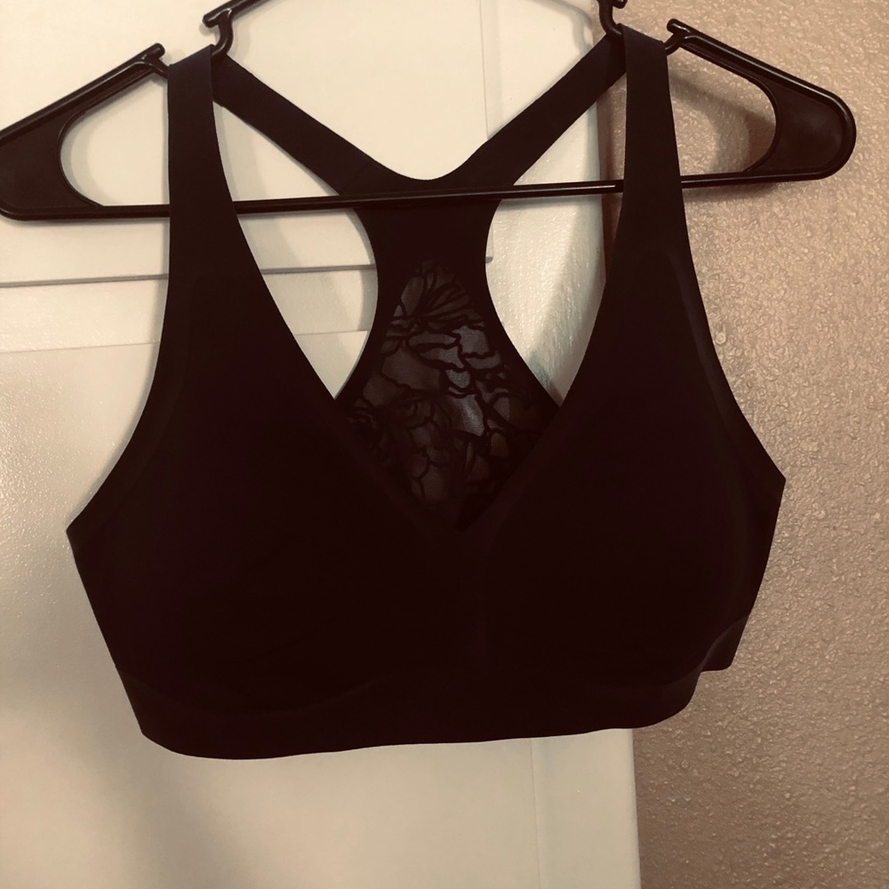 Blue sports bra size Large